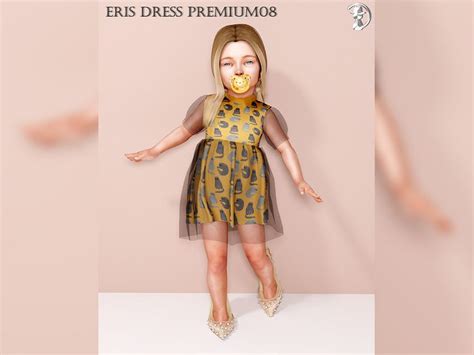 The Sims Resource PATREON Early Access Eris Dress Premium 8