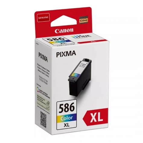 Genuine Canon Cl 586xl Colour Ink Cartridge High Yield Printzone®