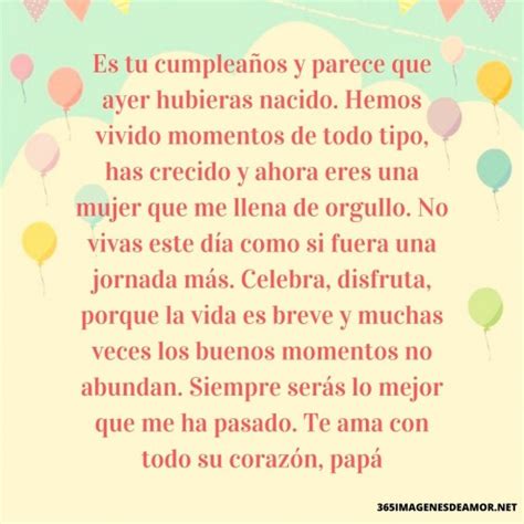 Carta De Feliz Cumplea Os Para Un Hijo E Hija