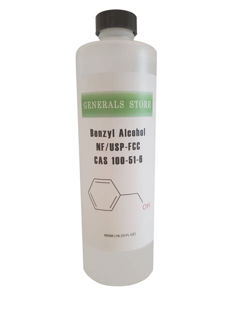 Benzyl Alcohol USP Grade Solvent Bacteriostatic Agent High Purity 16oz