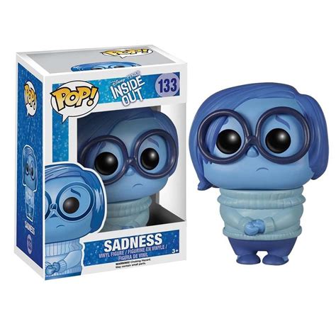 Funko Pop Tristeza Sadness Disney Pixar Inside Out Funko