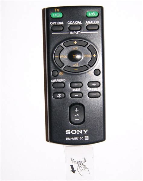 Sony Rm Anu Rm Anu Original Remote Control For Audio