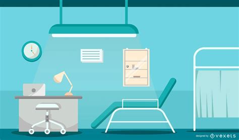 Doctors Office Hospital Graphic Design Vector Download