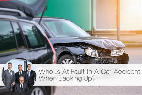 Who Is At Fault In A Car Accident When Backing Up Flock Of Legals