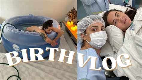 Our Home Birth To C Section Birth Vlog YouTube