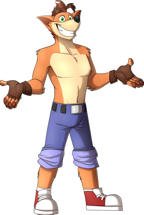 Crash Bandicoot Adult By Namyg On Deviantart