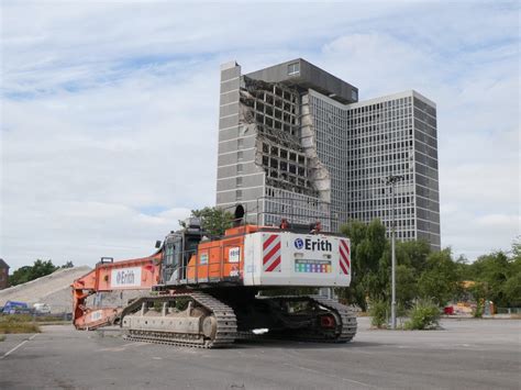 Demolition Of The Former Tax Office In Gareth James Geograph