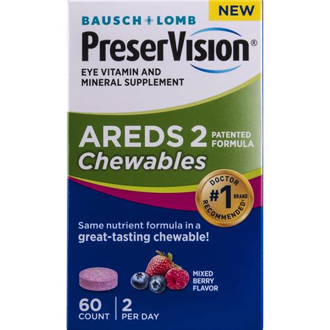 Preservision Areds 2 Eye Vitamin And Mineral Supplement Contains Lutein Vitamin C Zeaxanthin