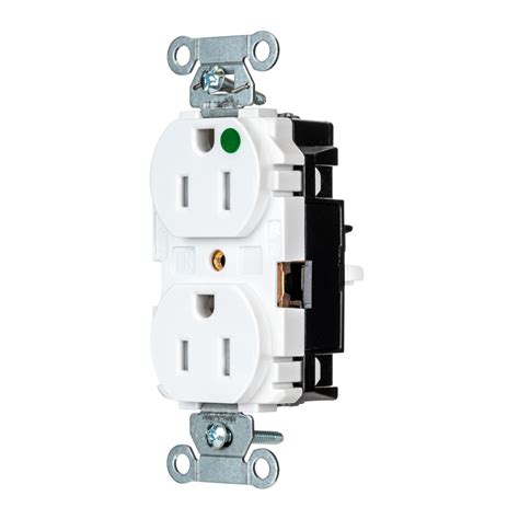 Edgeconnect™ Hubbell Pro Receptacle Tamper Resistant 15a 125v 5 15r Screwless Terminal