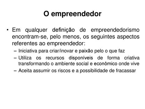 Empreendedorismo transformando idéias em negócios ppt carregar