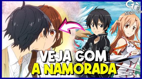 ANIMES PARA ASSISTIR A NAMORADA TOP 5 ANIMES DE CASAL YouTube