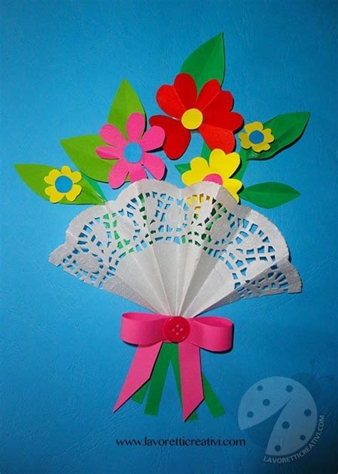 Fiori Di Carta Per La Festa Della Mamma Lavoretti Creativi