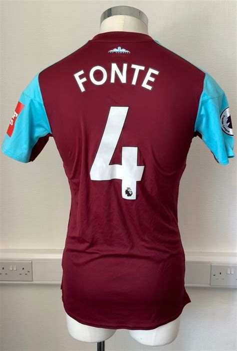 West Ham 2017 2018 Match Worn Fonte Large