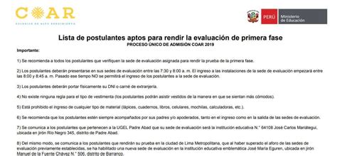 Conoce Los Requisitos Para Postular Al Coar Gu A