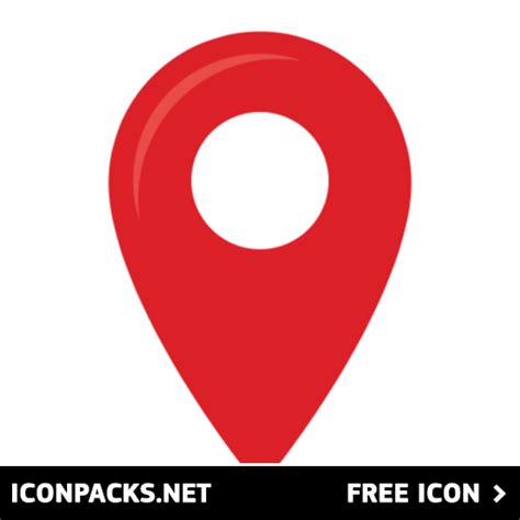 Free Location Red Pin Sign Svg Png Icon Symbol Download Image