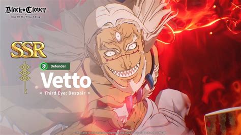 Character Intro Third Eye Despair Vetto Skills Youtube