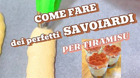 Pillole Di Pasticceria Ep 6 I Savoiardi Tutto Su Come Prepararli