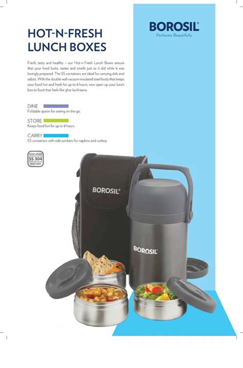 Borosil Hot N Fresh Lunch Boxes ML At Piece In Mumbai ID