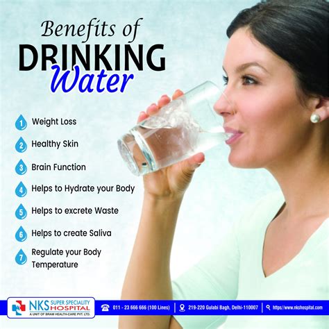 100 Benefits of Drinking Water - DIETPEDIA NET