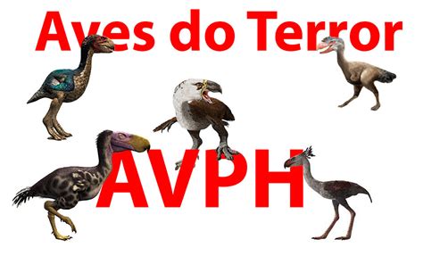 Aves do Terror Atlas Virtual da Pré História