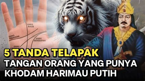 Macan Gaib Siliwangi Ciri Telapak Tangan Orang Yang Disukai Khodam