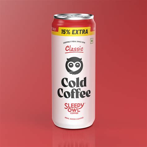 Cold Coffee Cans Classic By Sleepy Owl Coffee