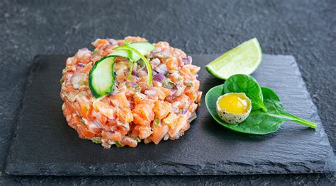 Tartare De Saumon Classique Recette MAGIMIX