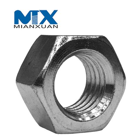 Carbon Steel Mild Steel Hex Nut Din Hexagon Nut M M M