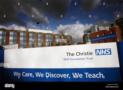 General view of The Christie Hospital, Withington, Manchester Stock ...