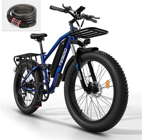 TESGO 750W 26 Electric Bicycle For Adults 48V 17 5AhLG Battery 4 0