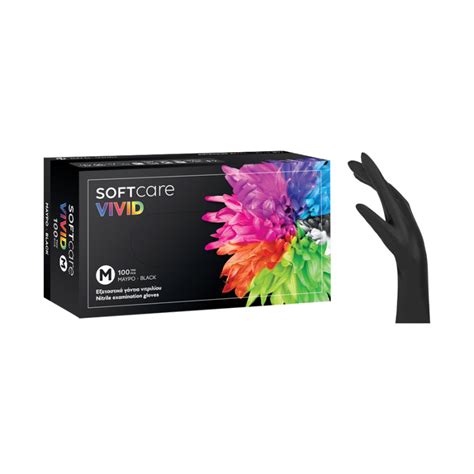 Soft Care Vivid Nitrile Gloves Without Powder 100 Pcs Medi Shopgr