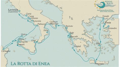 Da Troia Al Latium Vetus La Rotta Di Enea Entra Negli Itinerari