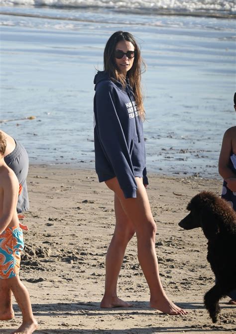 Jordana Brewster In A Bikini On The Beach In Santa Barbara 11 26 2022