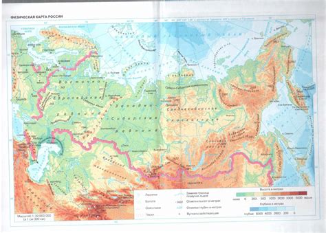 Карта гор и равнин в России (много фото) - viewsnap.ru