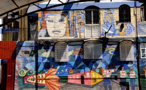 Restauran Un Mural Que Reconstruye La Vida En El Barrio De Tepito Desde