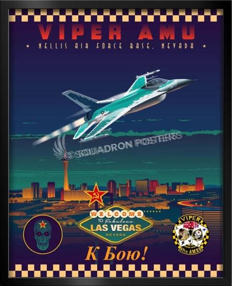 Nellis Afb Las Vegas 57th Amxs Squadron Posters