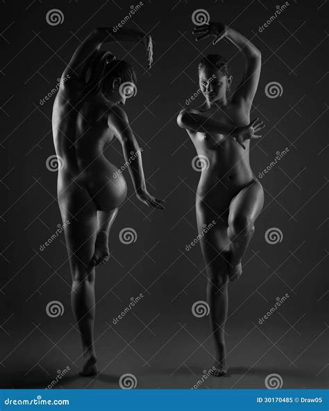 Two Naked Female Dancer Stock Image Image Of Dancing