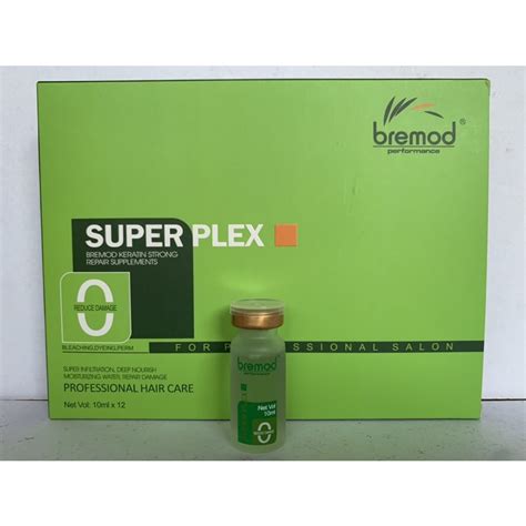 Bremod Super Plex Ml Hair Treatment Shopee Philippines