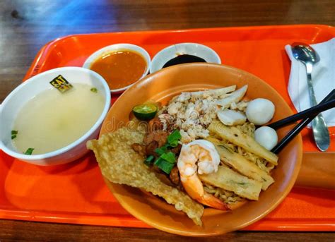 Ramen Noodle Menu With A Complete Package Stock Photo Image Of Nood