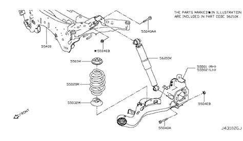 Rear Suspension 2019 Nissan Rogue Sport