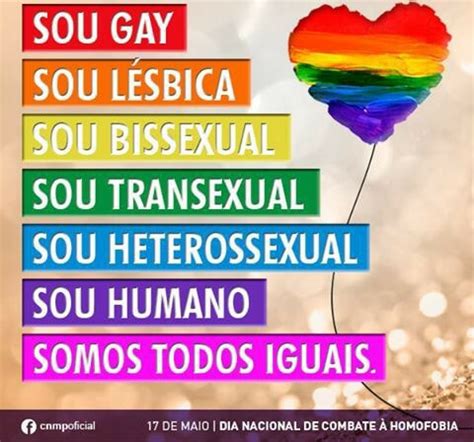 Sou Gay Sou L Sbica Sou Dicceviiai Sou Transexual Sou Heterossexual Sou Humano I Todos De De