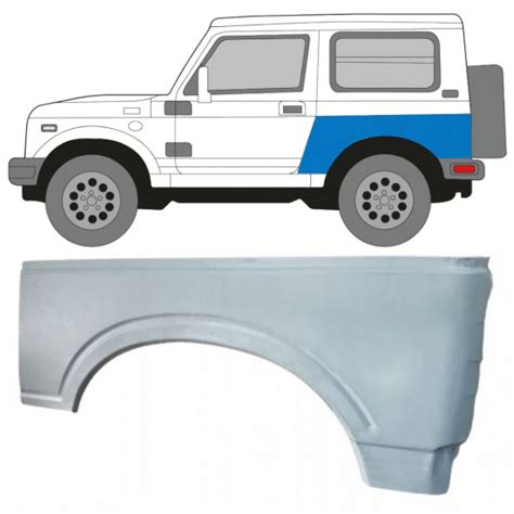 Suzuki Samurai 1981 Vorne Kotflügel Radlauf Befestigung Reparaturblech