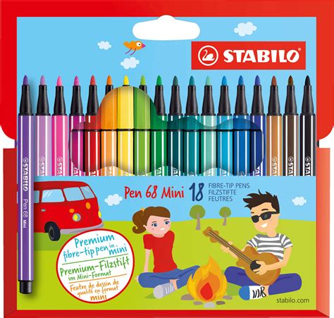 STABILO Pen 68 Mini einzeln und in praktischen Sets | STABILO
