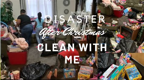 After Christmas Disaster Clean With Me Time Lapse Stuff Everywhere