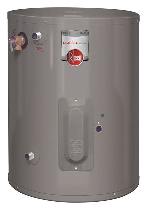 RHEEM Residential Electric Water Heater 30 0 Gal Tank Capacity 120V