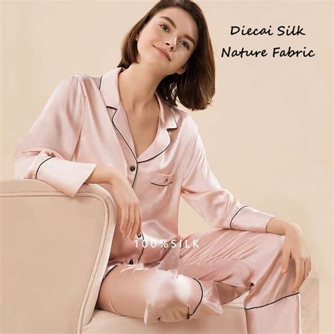 Women Customized Color Design 100 Mulberry Silk Pajama Set Pure Silk