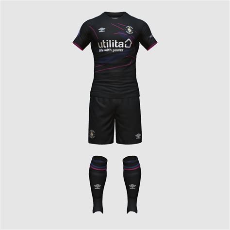 Luton Town 3rd 2023 24 FIFA 23 Kit Creator Showcase