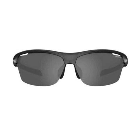 Tifosi Optics Intense Sport Sunglasses Gloss Black Smoke Mirror Lens Ebay