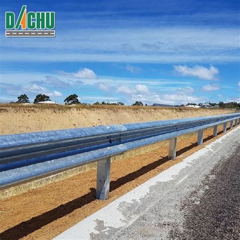 AASHTO M180 W Profile Road Crash Barrier Hot Dip Galvanized Steel