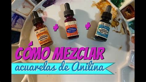 HD Mezcla Colores De Anilinas YouTube